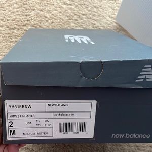 Brand new in box boys new balance size 2